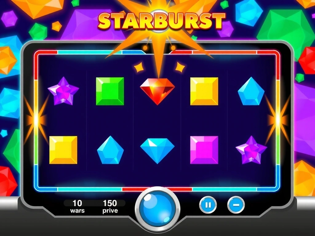 Starburst - Tragamonedas popular de NetEnt